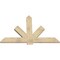 Ekena Millwork Kennewick Rough Sawn Timber Gable Bracket, Douglas Fir, 60"W x 40"H x 2"D x 6"F, 16/12 Pitch GBW060X40X0206KEN00RDF - alternate 2